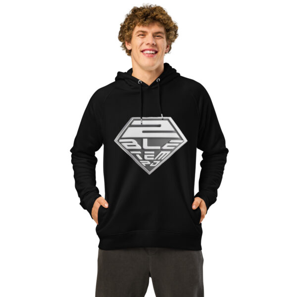 Unisex organic side pocket hoodie - Image 4