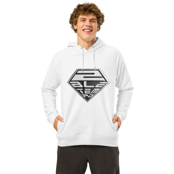 Unisex organic side pocket hoodie